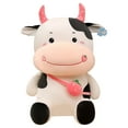 thumbnail image 1 of FELTECHELECTR 1 adorable muñeco de peluche de vaca con forma de buey., 1 of 6