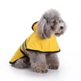 thumbnail image 3 of Chubasquero para perros pequeños, cachorros, impermeable para mascotas, ropa reflectante para perros, poncho impermeable, 3 of 6