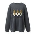 thumbnail image 3 of OKBOP Christmas Tops For Women,Fashion Autumn Printed Loose Long Sleeve Round Neck Casual Pullover Sweatershirt Fall Blouses For Women 2022 Funny Christmas T Shirts For Women, 3 of 4