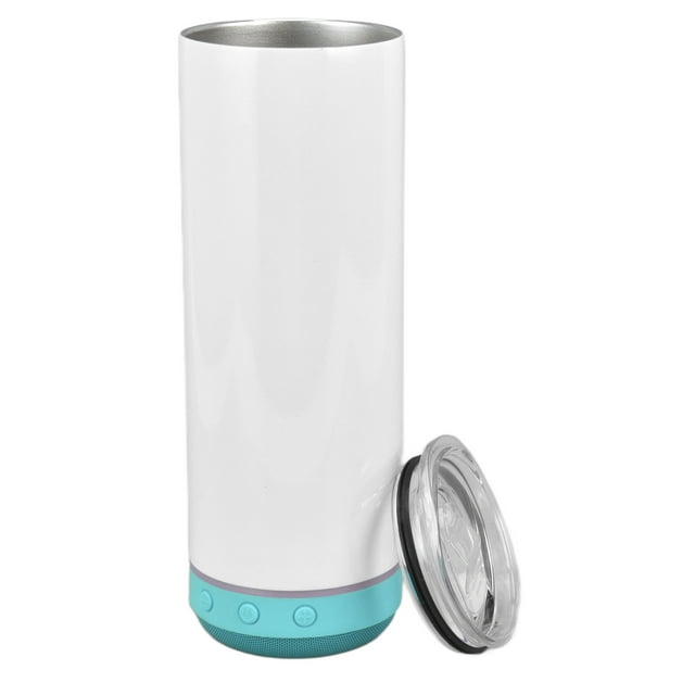 Taza de música de doble pared, taza de altavoz Bluetooth, taza de música de 20 oz, muy versátil