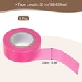thumbnail image 2 of Uxcell Flagging Tape Non-Adhesive Plastic Neon Survey Marking Tape for Tree Hunting Boundaries Hazardous Areas Pink 8, 2 of 5