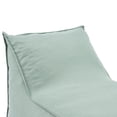 thumbnail image 4 of Christopher Knight Home 48" Outdoor Bean Bag Lounge Chair, Plush Foam Filled, Patio Garden Seating, Mint, 4 of 10