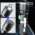 thumbnail image 6 of Ycandiee High Lumens Bright Powerful Lights, Small LED Flashlight, Rechargeable Flashlight, Adjustable Focus, Aluminum Handheld Flashlight Bulk for Portable Camping Gifts, 6 of 7