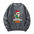 thumbnail image 1 of Suéter de otoño e invierno con estampado de gato de Navidad para hombres y mujeres Suéter suelto Top Pompotops  oipoqjl18185, 1 of 4