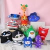 Foxy and Boxy and Rocky Plush Toys Removable Anime Soft Stuffed Doll-Lankybox and pj masks(9pcs)