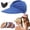 #D, variant on Sun Visor Ponytail Hat, Women's UPF 50+ Uv Protection Sun Visor Hat, Wide Brim Foldable Quick Dry Beach Summer Cap
