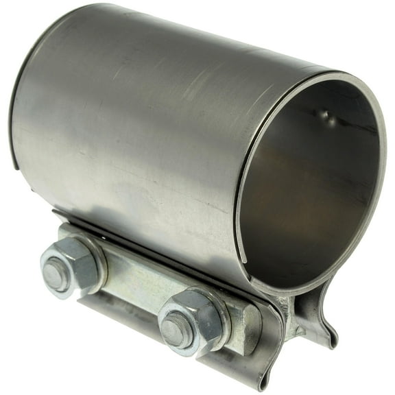 Dorman 677-008 Front Muffler Assembly To Rear Muffler Assembly Exhaust Clamp for Specific Ford / Lincoln Models