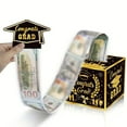 thumbnail image 3 of Graduation Cash Gift Box Drawing Activity Kit 11x8 Inch Corrugated Money Surprise Game Prize with 30 Bags Party Decor, 3 of 9