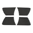 thumbnail image 3 of Décoration de Bol de Poignée de Porte Intérieure, Couverture de Bol de Porte Intérieure en Fibre de Carbone Véritable Installation Simple Résistant à l'Usure Anti-Rayures pour Voiture, 3 of 8