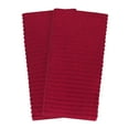 thumbnail image 3 of RITZ Royale Collection 100% Combed Terry Cotton, Oversized Kitchen Towel Set, 4-Pack, Solid & Coordinate, Paprika, 3 of 8