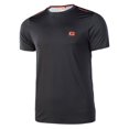thumbnail image 3 of IQ - Camiseta Cross The Line Etes de Manga Corta para Hombre (Negro), 3 of 6