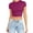Rose Gold, variant on Short Sleeve Shirts for Women Fashion Summer Short Sleeve Cute Crop Tops Casual Basic Crewneck Slim Fit T Shirts T-Shirt