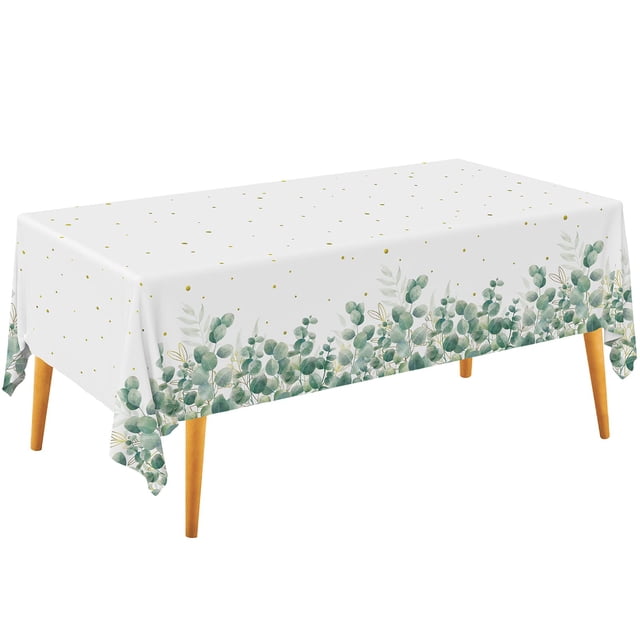 Mantel Gatherfun Sage Greenery para baby shower, 3 unidades
