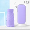 thumbnail image 1 of Mini Flat 60% Color Handle Black Sun Umbrella Ladies Small Portable Bag Sun Umbrella Printable, 1 of 7