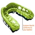 thumbnail image 4 of Shock Doctor Sport | Gel Max Flavor Fusion Sports Mouth Guard | Adult | Lemon Lime, 4 of 11