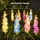 thumbnail image 3 of Big sale Solar Lights Outdoor Garden Decor, Upgraded Delphinium Waterproof Solar Garden Lights, Outdoor Solar Flowers Light For Yard Patio, 3 of 4