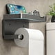 thumbnail image 4 of Soporte de papel higiénico de plástico, estante de almacenamiento de toallas de cocina, colocación de botellas de condimentos, rollo de pared de baño, almacenamiento de teléfono de papel, 4 of 5