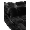 thumbnail image 5 of INSPIRE CHIC Stylish Faux Fur Vest for Women's Zip-Up Sleeveless Fur Jacket for Casual Wear XS Black, 5 of 6