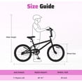 thumbnail image 5 of Ambifirner Freestyle bmx bike 20 inch Single Speed,Carbon Steel Frame, Caliper Brake Small Bicycle, 5 of 8