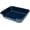 Dark Blue, variant on 1 Pack of Extra Large Cat Litter Box (ABS Material), Low Entry Senior Litter Pen for Geriatric Kitty Big Cats, Jumbo Pet Safe Litter Boxes for Indoor Pets Potty (Light Brown, 24" L x 20" W)