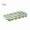 Green, variant on 18-Grid Silicone Ice Tray with Lid - Fun Moon, Star, and Heart Shapes in Vibrant Colors