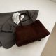 thumbnail image 4 of Satchel Bag Homo HOLBO Faux Suede Luxury For Women Compras Viajes, 4 of 9