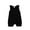 Black, variant on Newborn Infant Baby Boys Girls Sleeveless Solid Romper Jumpsuit Blue (3-24Months)