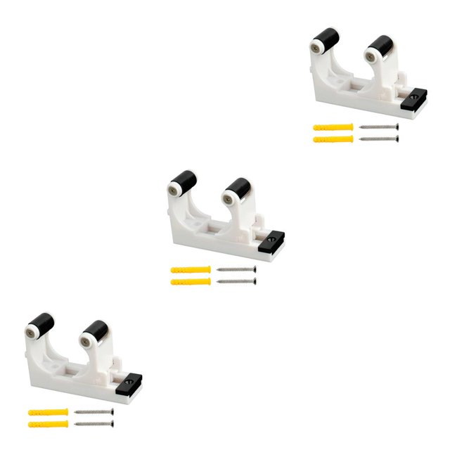 Advancent Gancho de bicicleta Soporte de plástico Perchas portátiles Fuera de Bicicleta de montaña Ciclismo Carreras Estacionamiento Hebilla Rack Blanco Type1 NO1
