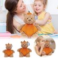 thumbnail image 2 of Zmoon Pumpkin Bear Stuffed Animal, 2 of 6