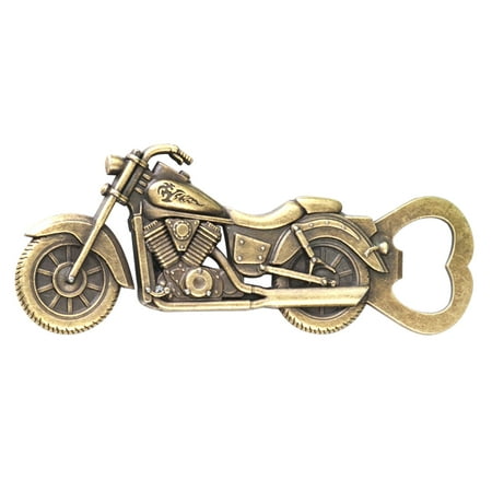 

Ekeka Free Shipping For Men Gift Vintage Motorcycle Home Bar BBQ Bottle Opener Husband Kitchen Tool