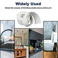 thumbnail image 7 of Caulk Tape, Sealing Caulk Strip Waterproof Repair Strip for Bathtub Kitchen Sink Basin Edge Shower Toilet and Wall Sealing Tape(1.5Inch Width x 10.5Feet Length), 7 of 7