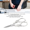 thumbnail image 3 of Embroidery Shears, Sewing Trimming Scissors Crafting Threading Scissors Fast Cutting Soft Handle Pointed Tip Scissors Small Shears Cutting Tools for Needlework Craft Art, 3 of 7