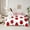 Black White Red, variant on Castle Fairy Kawaii Ladybug Twin Bedding Sets,Kawaii Daisy Bedding Comforter Set
