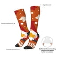 thumbnail image 4 of Balery Happy Thanksgiving Three Gnomes Calcetines novedosos Calcetines deportivos Calcetines hasta la rodilla Calcetines de algodón Calcetines originales y geniales, 4 of 6