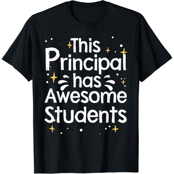 Funny School Principal Art For Men Women Head Teacher Lover T-Shirt
