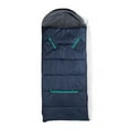 thumbnail image 3 of Mimish Sleep-N-Pack, 37F Kid's Sleeping Bag & Backpack, Cozy Liner, Navy/Grey, 3 of 20