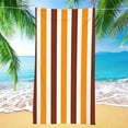 thumbnail image 4 of Beach Towel Oversized Striped Pool Towel Adult Men And Women Swimming Travel Towel, 4 of 5