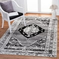 thumbnail image 3 of SAFAVIEH Vintage Hamadan Keighley Oriental Area Rug, Grey/Ivory, 2'7" x 5', 3 of 9