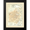 thumbnail image 2 of Bertarelli 14x18 Black Modern Framed Museum Art Print Titled - Modena Italy - Bertarelli 1914, 2 of 5