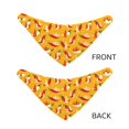 thumbnail image 3 of Naloa Hot Chilli Dog Bandana Large and Small-Dog Scarf Bib Handkerchief Accessories for Dogs and Cats(S-L)-Large, 3 of 5