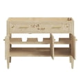 thumbnail image 5 of Elysian 48" Wood Bathroom Vanity Cabinet (Sink Basin Not Included) in Burl, 5 of 10