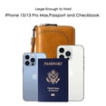 thumbnail image 6 of Egoelife Women Wallet RFID Blocking PU Leather Purse Large Capacity Credit Card Holder with ID Window Zipper Coin Pocket Clutch Wristlet, 6 of 7