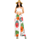 thumbnail image 1 of PANTALONES DE PIERNA ANCHA STRETCH PANTA-1007 CON DISEÑI PLISADO UNITALLA, 1 of 5