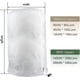 thumbnail image 5 of Frost Safety Bags for Plants, Reusable Plant Protection Bags with Drawstring, Garden Fleece Bags Winter White, 5 of 5