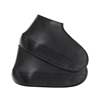 Dsscvnef Couvre-Chaussures Unisexes en Silicone une Paire Couvre-Chaussures en Silicone Antidérapants pour Pluie Neige Jour Routes Boueuses