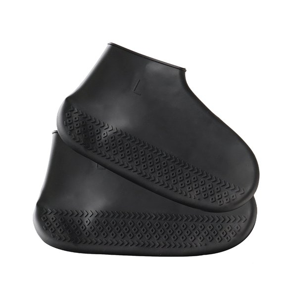 Dsscvnef Unisex Silicone Overshoes One Pair Non Slip Silicone Overshoes for Rain Snow Day Muddy Roads