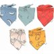 thumbnail image 1 of Baby , Triomphe Set of 5 girl bibs, soft newborn bibs, 1 of 5