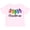 AD-Pink, variant on Inktastic Merry Christmas Rainbow Holiday Lights Boys or Girls Toddler T-Shirt