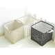 thumbnail image 3 of Servicio De vandería Plegable Ropa Juguetes Almacenamiento Cesto De Basura Bolsas Cesta Baño Pza bnca Soledad Canasta de lavandería plegable, 3 of 10