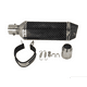 thumbnail image 1 of Escape Silenciador Deportivo Labg Universal Para Moto 38-51mm negro, 1 of 5